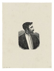 Portræt, ca. 1888-1913, trykt 1942 (gravering) af José Guadalupe Posada