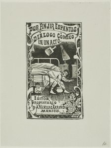 Foregiver at være spøgelser af José Guadalupe Posada
