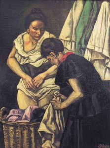 Vaskekvinderne af Jose Gutierrez Solana