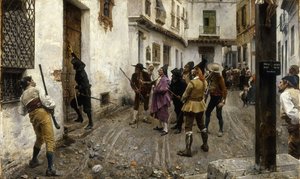 Retfærdigheden sejrer, 1887 af Jose Jimenes Aranda
