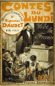 Omslag til bogen "Monday Tales" af Alphonse Daudet af Jose Roy