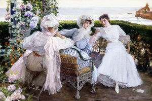 Brevet, ca. 1903-1910 (olie på lærred)