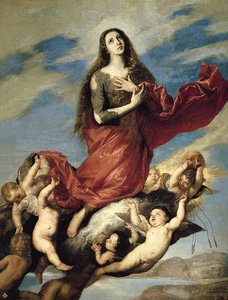 Maria Magdalene taget op til himlen