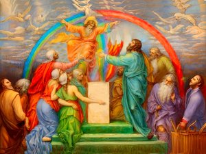 A1_Genesis_19-Noahs alter og Guds løfte af Josef Johann Michel
