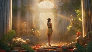 Dreamcore_ancient Roman-World_01 af Josef Johann Michel