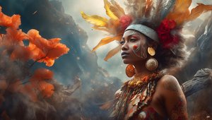 Dreamcore_dreamlike_scene-Aborigines_02 af Josef Johann Michel