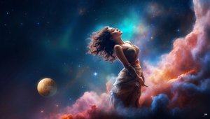Dreamcore_universe-indian_01 af Josef Johann Michel