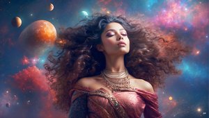 Dreamcore_universe-indian_03 af Josef Johann Michel