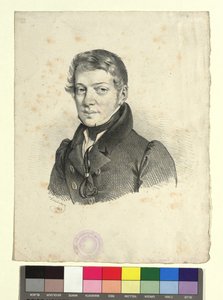 Emanuel Ritter von Neuwall af Josef Kriehuber