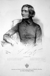 Franz Liszt Litho 1838