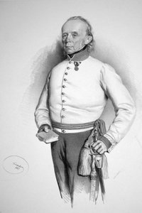 Friedrich Hochenegg Litho af Josef Kriehuber