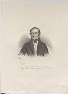 Karl Friedrich Burdach; kongelig preussisk hof- og medicinalråd og professor i Königsberg af Josef Kriehuber