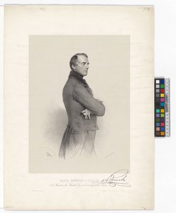 Karl Ludwig friherre von Bruck af Josef Kriehuber