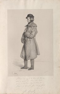 Portræt af Franz Liszt 1811-1886, 1840.