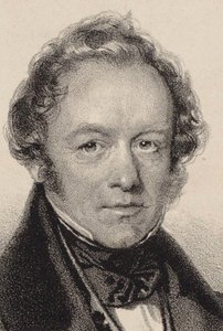 Portræt af komponisten Peter Joseph von Lindpaintner 1791-1856, ca. 1830.