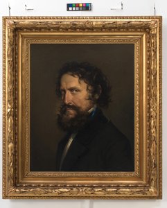 Selvportræt af Josef Kriehuber af Josef Kriehuber