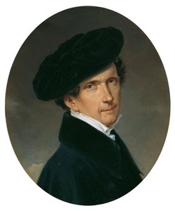 selvportræt af Josef Lambert Denk
