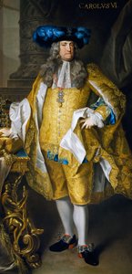 Portræt af Karl VI af Østrig (Wien af Josef and Mayrhofer Friedrich Kiss