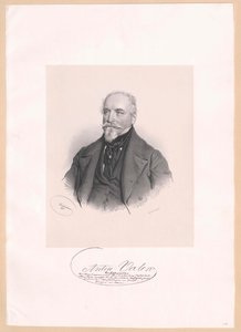 Anton Valero (print) af Josef Nikolaus Kriehuber