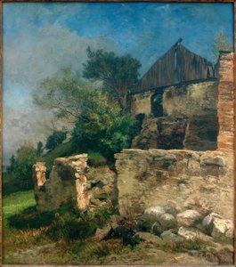 Gammel stald nær Tölz af Josef Wenglein