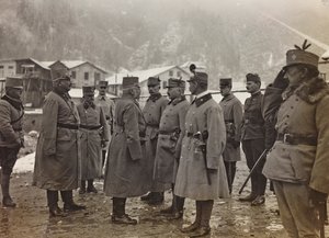 Album "Min verdenskrig - minder om den sydvestlige front i Kärnten, Italien, Trentino-Alto Adige) 31/03/1915-12/11/ 1918 - Josef Zohles Wien ": Ærkehertugen Frederik af af Josef Zohles