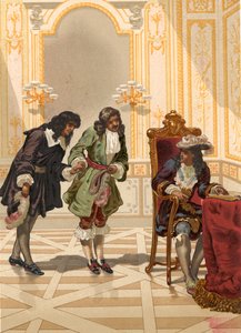 Giovanni Domenico Cassini præsenteret for Louis XIV af Colbert af Josep or Jose Planella Coromina