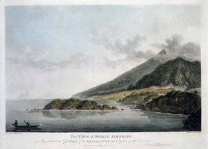 Udsigt over Morne Soufrire på øen St. Vincent, indgraveret og pub. af Francis Jukes (1747-1812) af Joseph (after) Billinghurst
