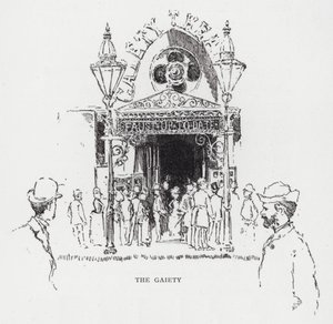 The Gaiety (litho) af Joseph (after) Pennell
