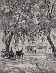 Woburn Square (litho) af Joseph (after) Pennell