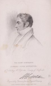 Edward Littleton af Joseph (after) Slater