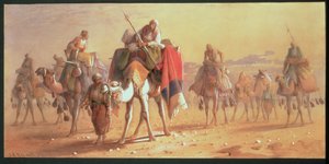 En arabisk campingvogn (wc)