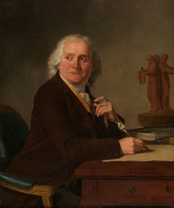 Portræt af Jean Durameau (olie på lærred) af Joseph Benoît Suvée