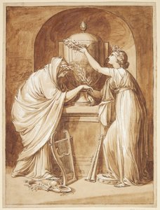 Allegorisk tegning af Joseph Bergler