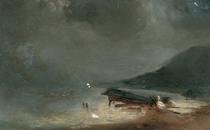 måne sø af Joseph Brunner