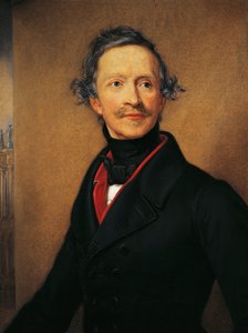 Portræt af Ludwig I af Bayern (Strasbourg af Joseph Carl Stieler