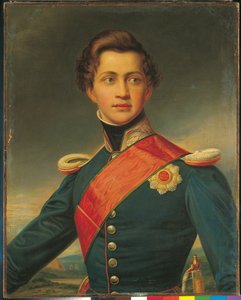 Portræt af Othon som ung mand (olie på lærred) af Joseph Carl Stieler