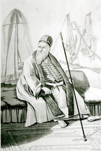 Portræt af Ali Pasha af Yannina, indgraveret af Robert Havell, 1822