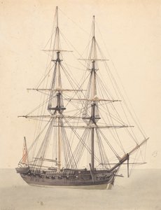 Enkelt Corvette. Bøj sig frem af Joseph Cartwright