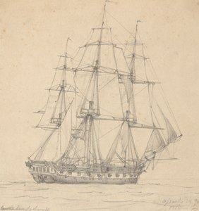 Enkelt fregat, agterstavn 1813