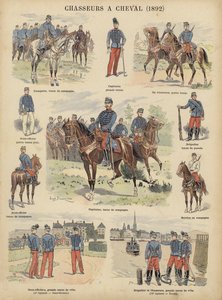 Chasseurs a cheval i den franske hær