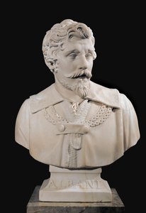 Portræt af maleren Francesco Albani ... af Joseph Chinard
