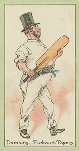 Dumkins, Pickwick Papers (farvelitografi)