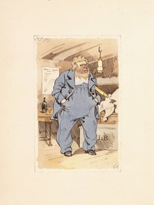 Kaptajn Jack Bunsby, fra Dombey and Son (1848)