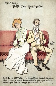 Sådan stilles spørgsmålet, den generte stil (farve litho)