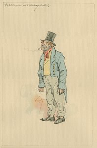 A Laborer in Holiday Clothes, ca. 1920