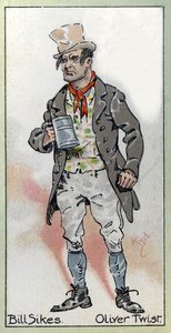 Bill Sikes, fra "Oliver Twist", af Charles Dickens, 1923