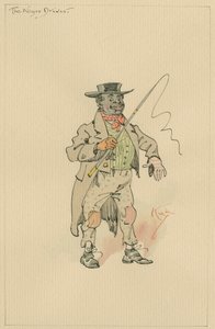 Den sorte driver, ca. 1920