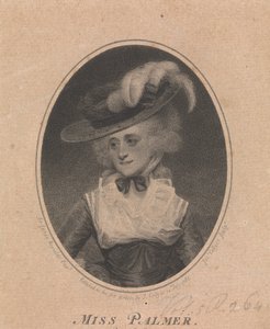 Miss Mary Palmer af Joseph Collyer