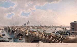 City of London fra syd, 1802 af Joseph Constantine Stadler