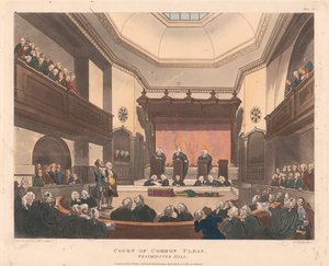 Court of Common Pleas, Westminster Hall af Joseph Constantine Stadler
